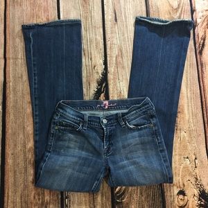 {7 for all mankind} Medium wash bootcut jeans
